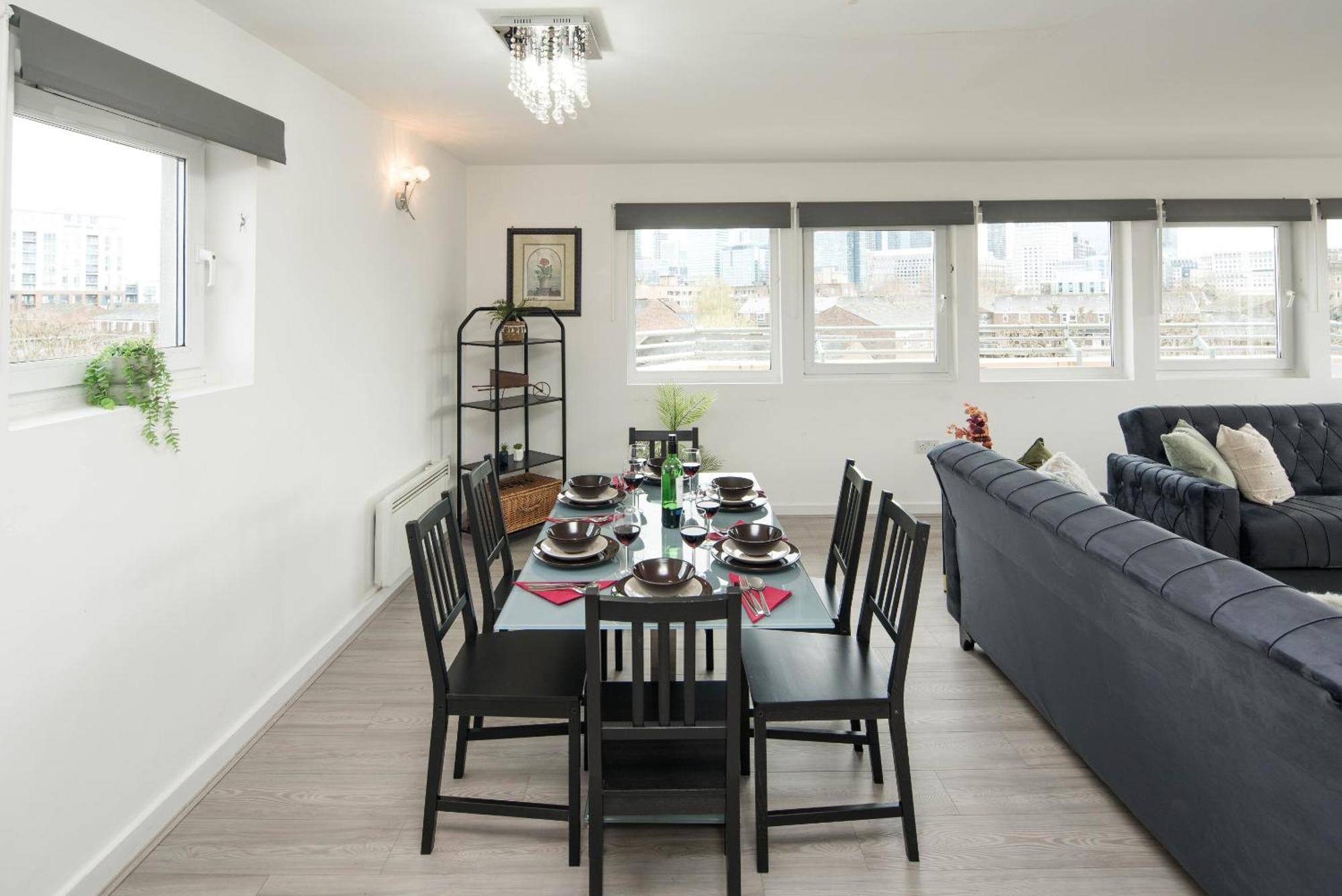 Canarywharf Apartments By Sleepy London Ruang foto